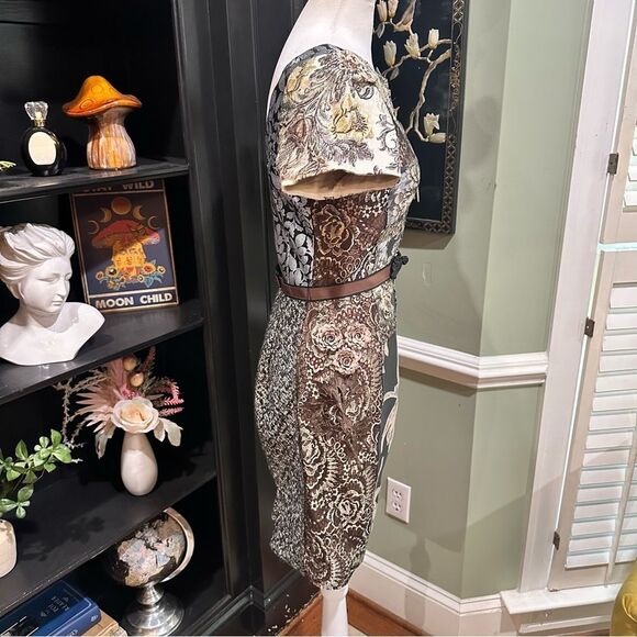 Anthropologies Byron Lars “Beguile” Tapestry Cocktail Dress – Size 4 - Picture 10 of 16
